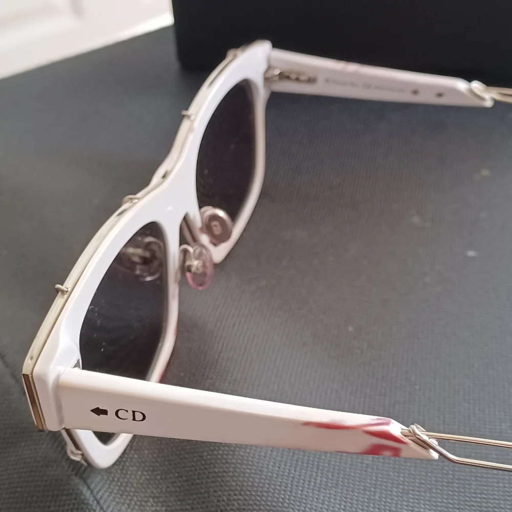 J ADior Sunglasses D8K2K rare candy cane misprint Brand New Made In Italy - Picture 3 of 9